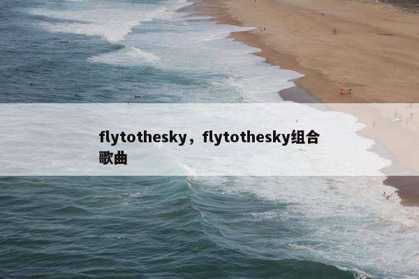 flytothesky，flytothesky组合歌曲