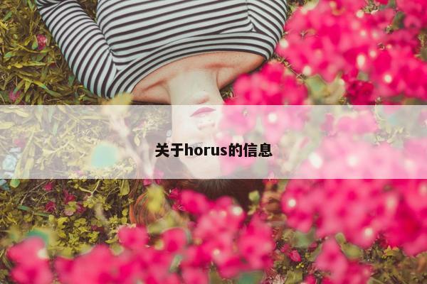 关于horus的信息