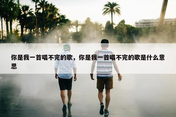 你是我一首唱不完的歌，你是我一首唱不完的歌是什么意思