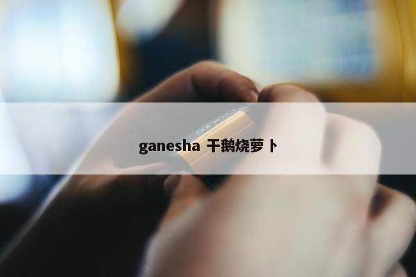 ganesha 干鹅烧萝卜