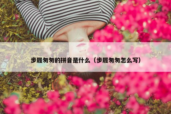 步履匆匆的拼音是什么（步履匆匆怎么写）