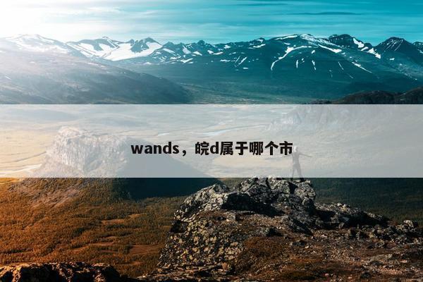 wands，皖d属于哪个市