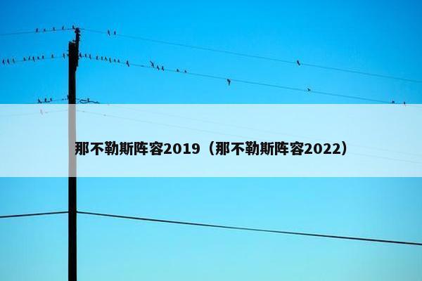 那不勒斯阵容2019（那不勒斯阵容2022）