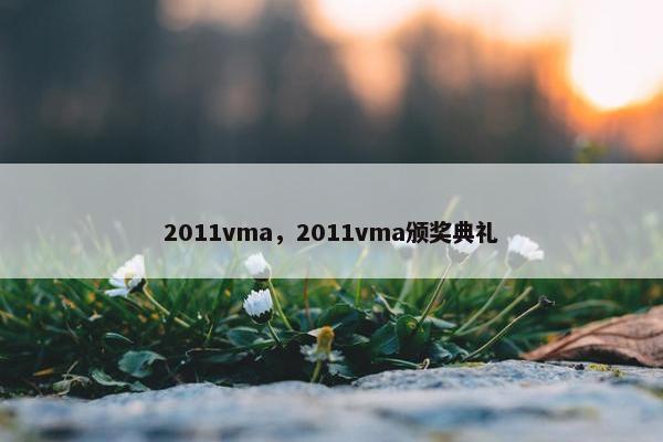 2011vma，2011vma颁奖典礼