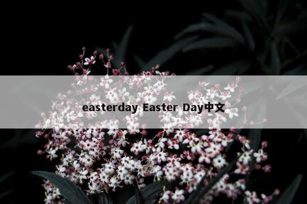 easterday Easter Day中文