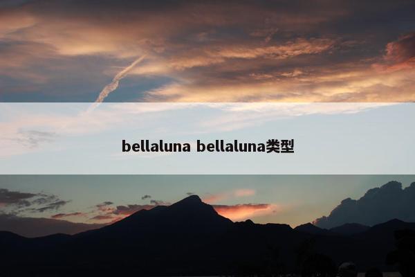 bellaluna bellaluna类型