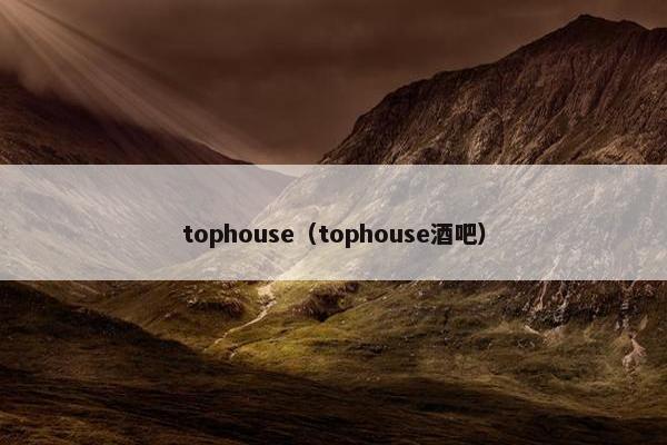 tophouse（tophouse酒吧）