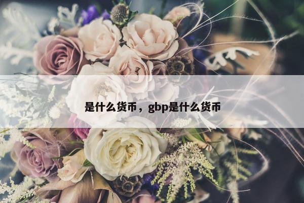 是什么货币，gbp是什么货币