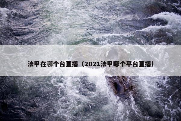 法甲在哪个台直播（2021法甲哪个平台直播）