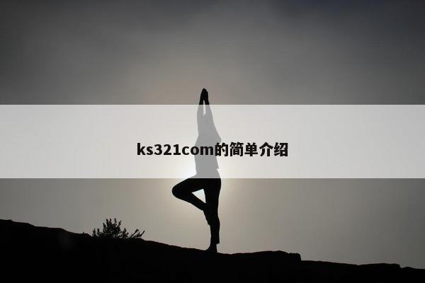 ks321com的简单介绍