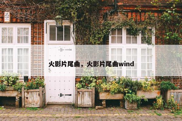 火影片尾曲，火影片尾曲wind