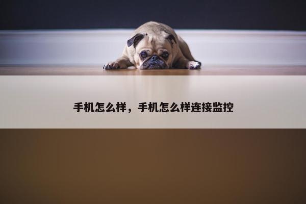 手机怎么样，手机怎么样连接监控