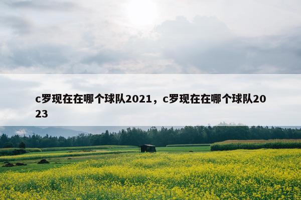 c罗现在在哪个球队2021，c罗现在在哪个球队2023