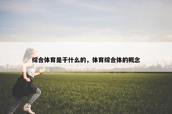 综合体育是干什么的，体育综合体的概念