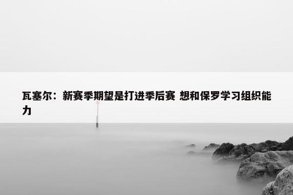 瓦塞尔：新赛季期望是打进季后赛 想和保罗学习组织能力