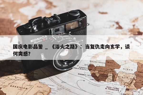 国庆电影品鉴 _ 《浴火之路》：当复仇走向玄学，谈何爽感？