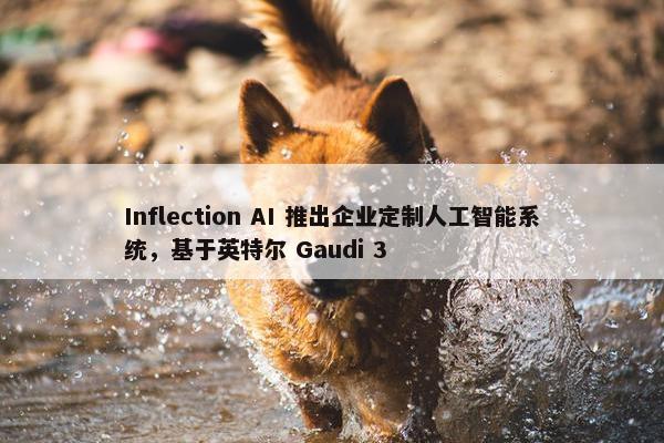 Inflection AI 推出企业定制人工智能系统，基于英特尔 Gaudi 3