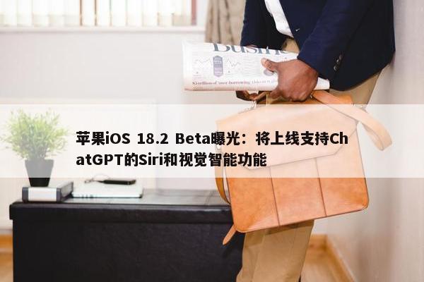 苹果iOS 18.2 Beta曝光：将上线支持ChatGPT的Siri和视觉智能功能