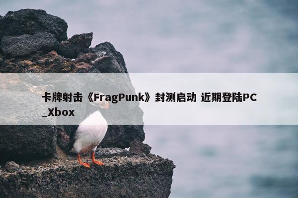 卡牌射击《FragPunk》封测启动 近期登陆PC_Xbox