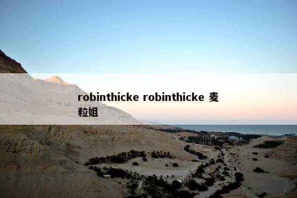 robinthicke robinthicke 麦粒姐