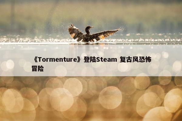 《Tormenture》登陆Steam 复古风恐怖冒险