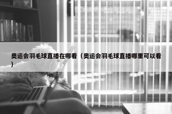 奥运会羽毛球直播在哪看（奥运会羽毛球直播哪里可以看）