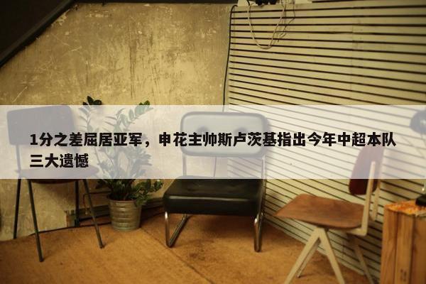 1分之差屈居亚军，申花主帅斯卢茨基指出今年中超本队三大遗憾