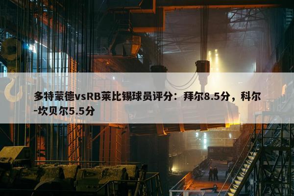 多特蒙德vsRB莱比锡球员评分：拜尔8.5分，科尔-坎贝尔5.5分