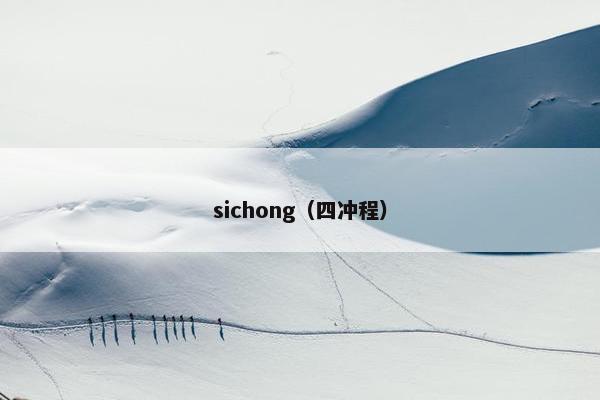 sichong（四冲程）